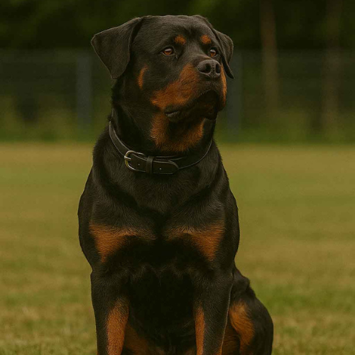 Rottweiler en surveillance